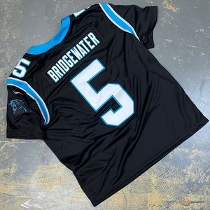 Nike Carolina Panthers Teddy Bridgewater XL 5 Stitched NFL 32NM-CPLH Jersey